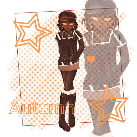 Autumn as a human 🍁
