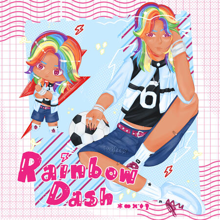 Rainbow Dash β‘ Rainbow Dash β‘