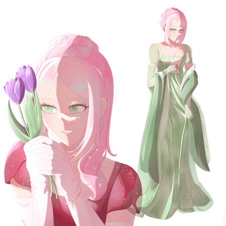 Regency Era Sakura Haruno 🌸🪞