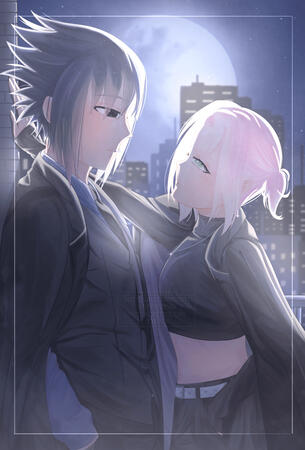 Sasusaku x Rebel Formal 🌸🍅
